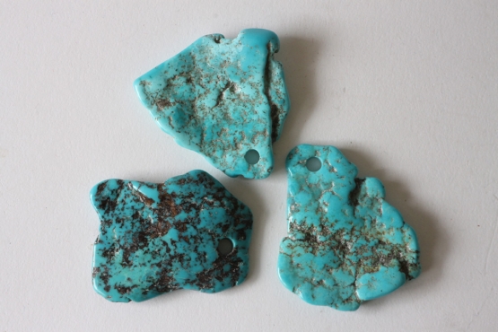 Natural turquoise free-form