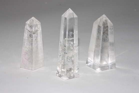 Clear Quartz Obelisks