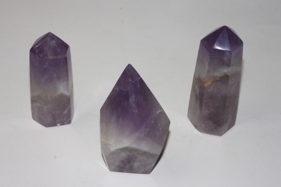 Amethyst points A pol. Madagascar