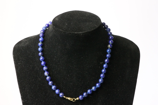 Kugelkette 8mm/50cm Lapis-Lazuli