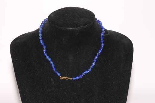 Kugelkette 6mm/45cm Lapis-Lazuli