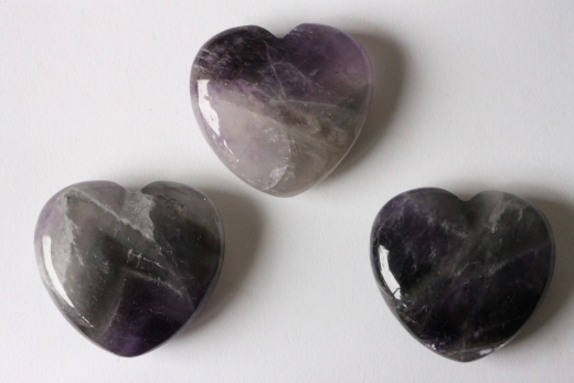 Herz-Handschmeichler Amethyst