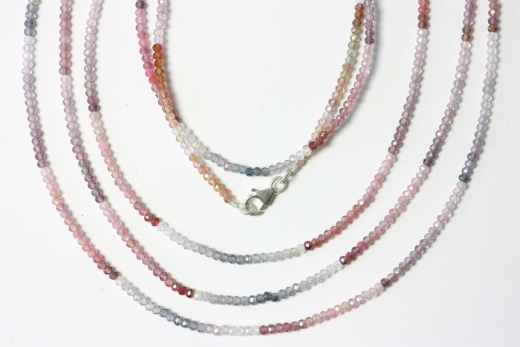 Spinell Kugelkette fac. multi ca.2mm/45cm