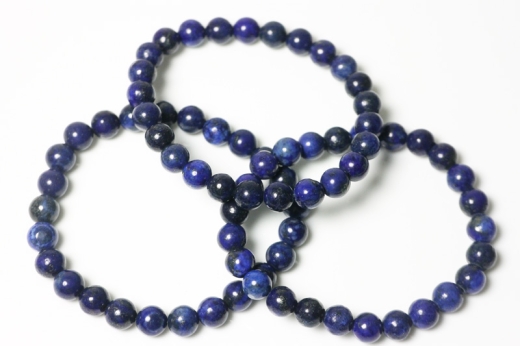 5erSet Lapis Kugelarmband ca.8mm/20,5cm