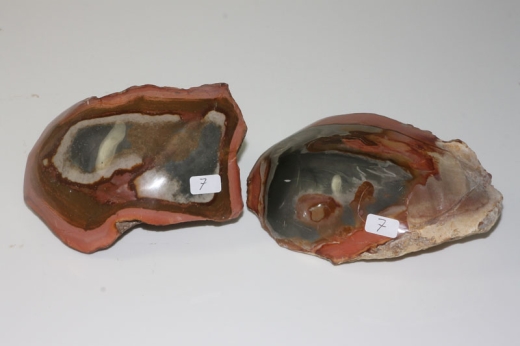 Polychromjaspis-Anschliffe 800-1000gr #7