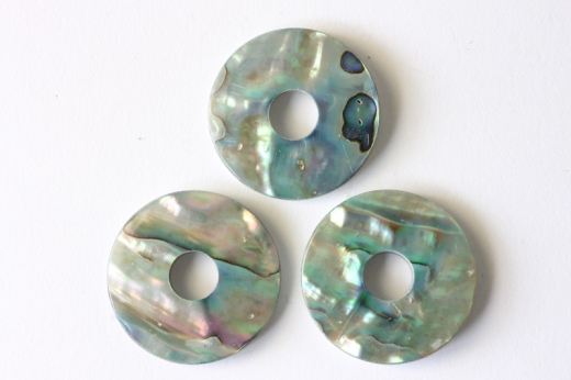 3erSet Abalone 30mm Donuts