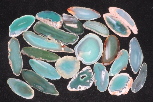 50erSet Achatplatten 4-6cm A/B-Qual.