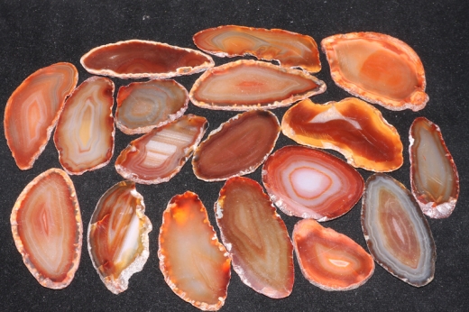 50erSet Achatplatten 4-6cm A/B-Qual.