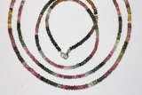 Tourmaline multi necklace fac. approx. 4-4.5mm/45cm