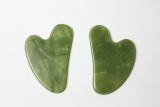 China-Jade Massagescheibe Guasha ca.5-7x80mm