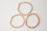 Morganite Ball Bracelet 8 mm