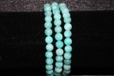 Amazonite A+ Peru ball bracelet 6mm