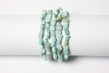 Larimar Nugget-Armband ca.6-8mm/19cm