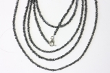 Diamant Kugelkette roh 17-19ct. ca. 2,7mm/45cm