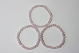 Rosenquarz Kugelarmband fac. 6mm