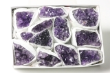 Small-Flat Amethyst-Stufen Uruguay AA