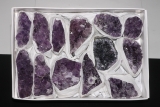 Small-Flat Amethyst-Stufen Uruguay B