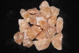 1kg Decorative rough chips orange calcite Mexico