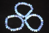 Opalglas synth. Button Armband fac. ca.10mm Opalglas synth. Button Armband fac. ca.10mm