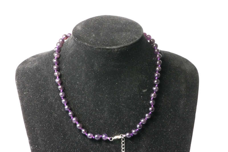 Kugelkette 8mm/50cm Amethyst