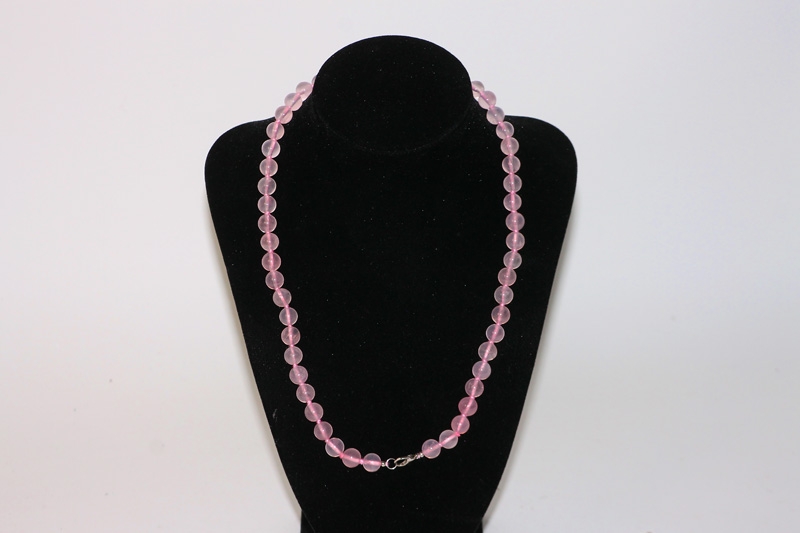 Ball chain 8mm/50cm rose quartz