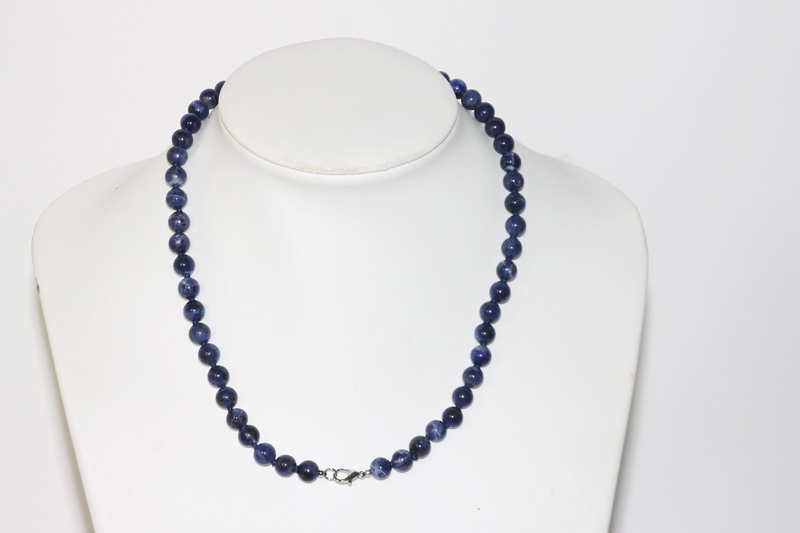 Ball chain 8mm/50cm sodalite