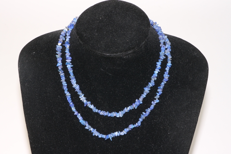 Splitter necklace lapis 90cm, India