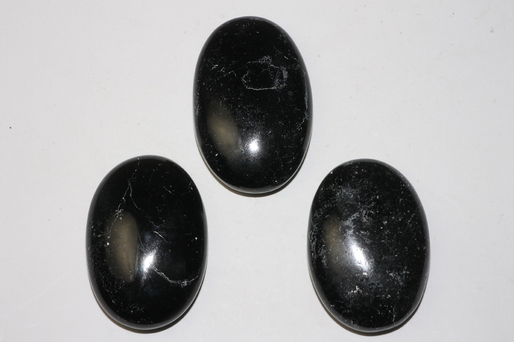 Soapstones black Tourmaline