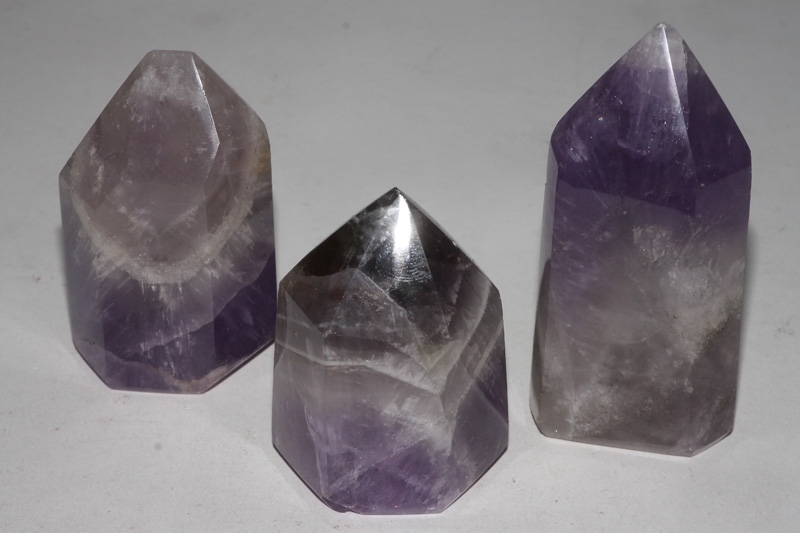 Amethyst points B pol. Madag. 150-200gr