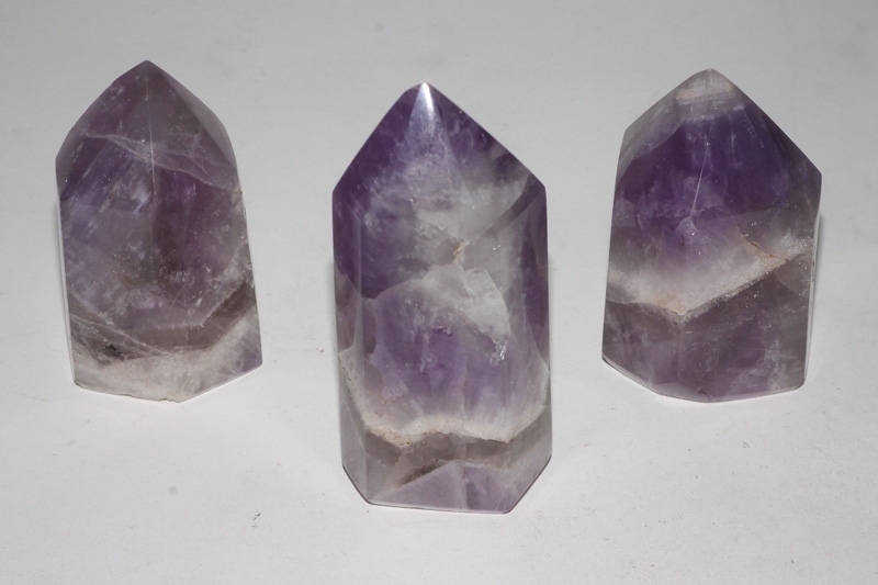 Amethyst points B pol. Madag. 200-300gr