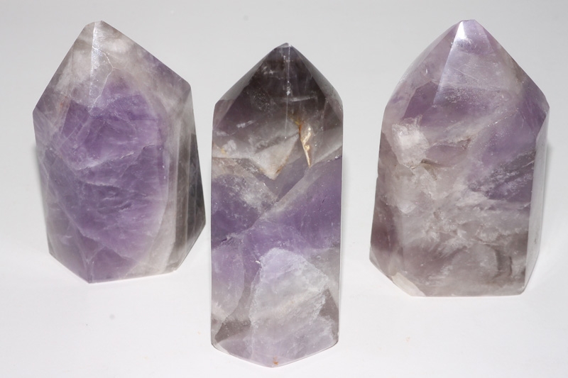 Amethyst points B pol. Madag. 300-400gr