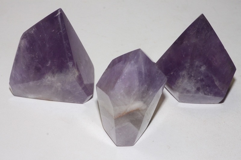 Amethyst points A pol. madag. 80-120gr