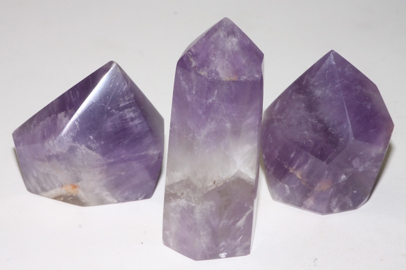 Amethyst points A pol. Madag. 120-160gr