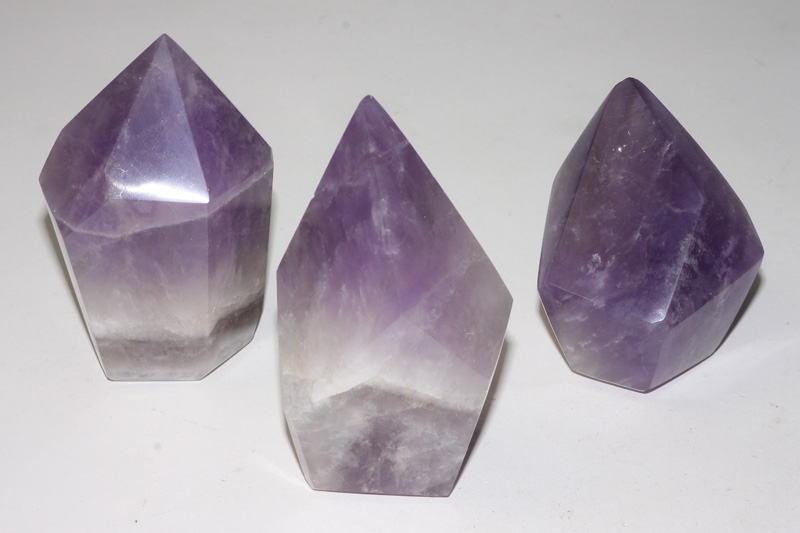 Amethyst points A pol. Madag. 200-300gr