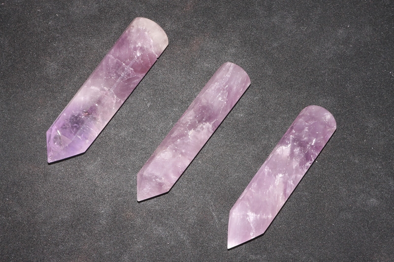 Massagestab Amethyst Bolivien 8-11cm #2