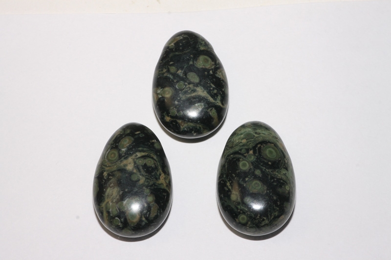 Set of 5 Eldarite tumbled stones drilled