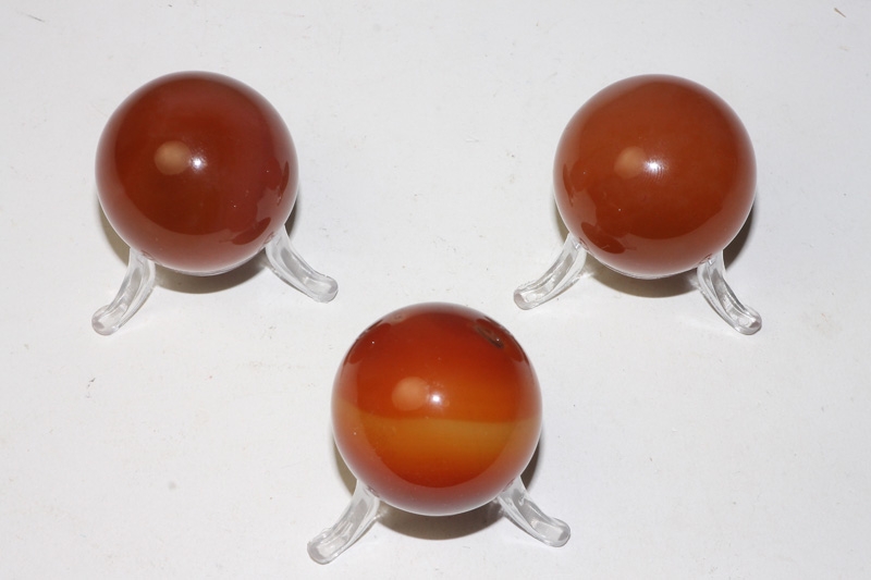 Gemstone balls 40mm carnelian