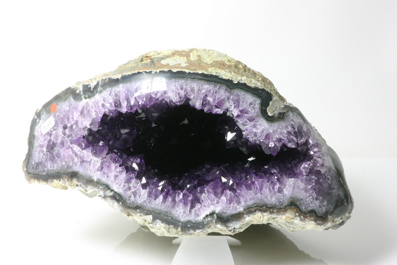Einzelstück Amethyst-Geode 9,61kg poliert Uruguay