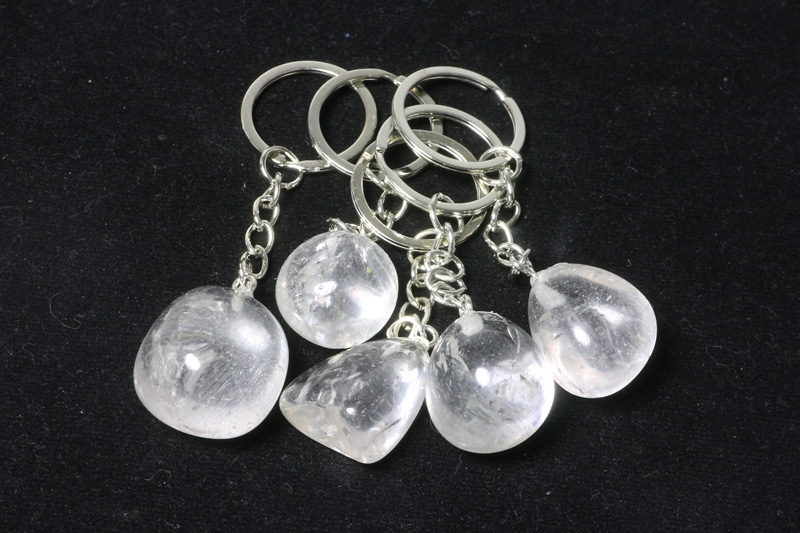 10erSet Schlüsselanhänger Bergkristall