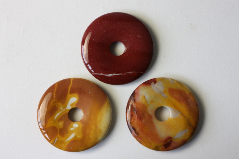 Set of 3 Mookait 40mm donuts