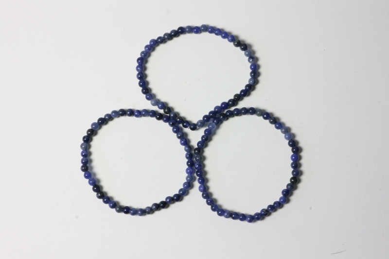 Sodalite ball bracelet 4mm