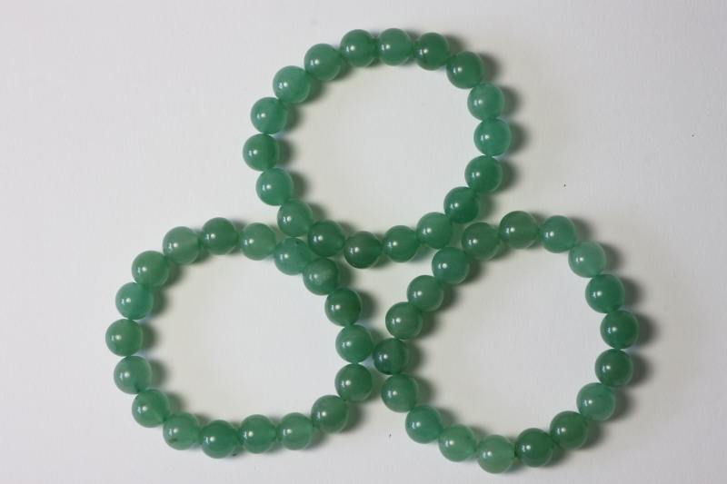 Aventurine ball bracelet 10mm