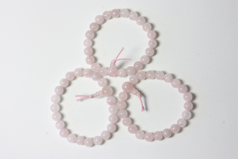 Power bracelet rose quartz