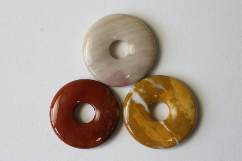 Set of 3 Mookait 30mm donuts