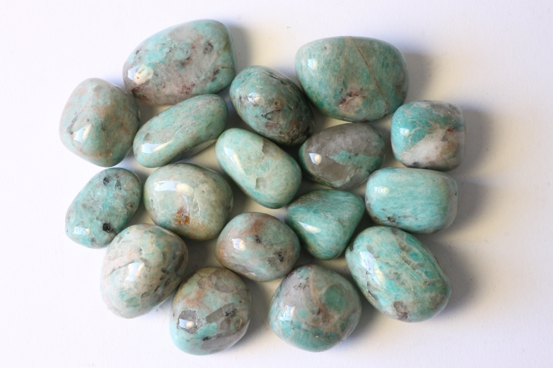 0.5kg Amazonite tumbled stones, China