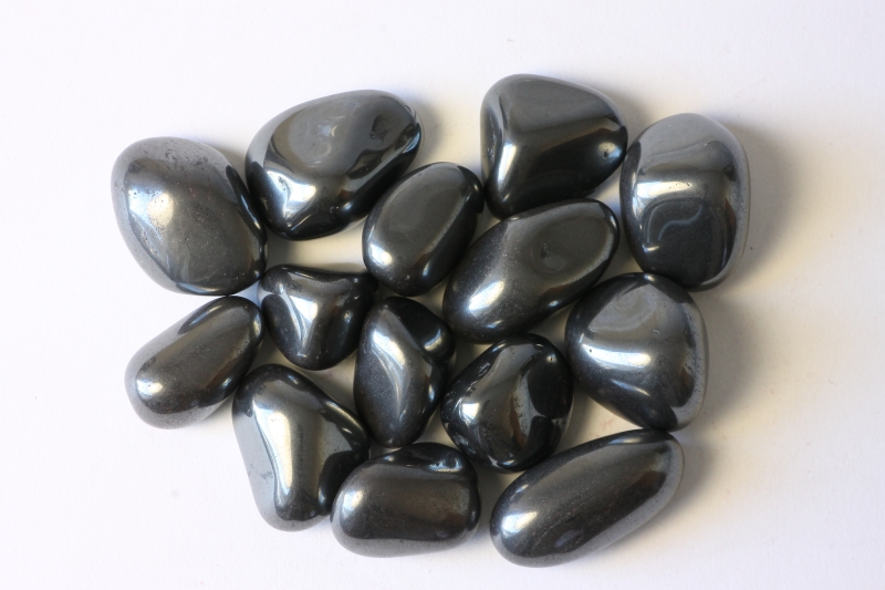 0,5kg Hematite A tumbled stones, Brazil