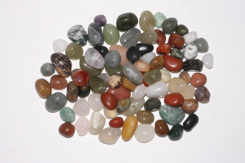 5kg tumbled stone mix S, 10-17mm India