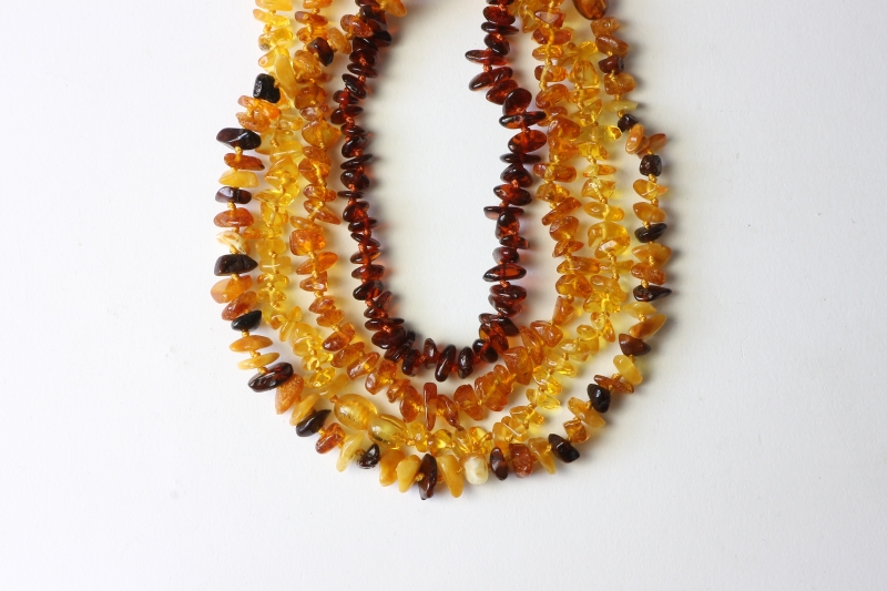 Amber necklace, mini approx. 35-38cm