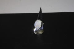 Rainbow Moonstone Ring 925er silver