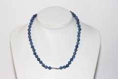 Ball chain 8mm/50cm blue quartz